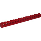 LEGO rouge Brique 1 x 16 avec des trous (3703)
