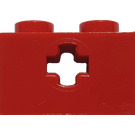 LEGO Red Brick 1 x 2 with Axle Hole ('+' Opening and Bottom Stud Holder) (32064)