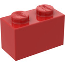 LEGO Rojo Ladrillo 1 x 2 sin tubo inferior (3065 / 35743)