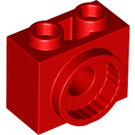 LEGO rot Backstein 1 x 2 x 1.3 mit Rotation Joint Socket (80431)