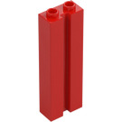 LEGO Rouge Brique 1 x 2 x 5 avec rainure (88393)