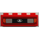 LEGO rouge Brique 1 x 4 avec Orange Blinkers (3010)