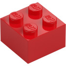 LEGO Červená Kostka 2 x 2 (3003 / 6223)