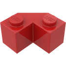 LEGO Rot Stein 2 x 2 Facet (87620)