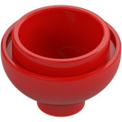 LEGO Red Brick 2 x 2 Round Dome Inverted (15395)