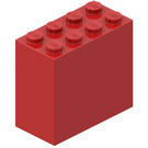 LEGO Czerwony Cegła 2 x 4 x 3 (30144)