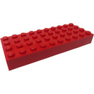 LEGO Röd Kloss 4 x 10 (6212)