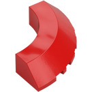 LEGO Rood Steen 5 x 5 Rond Hoek (3374 / 76795)