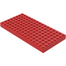 LEGO rouge Brique 8 x 16 (4204 / 44041)