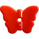 LEGO Rojo Mariposa con Agujero