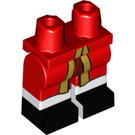 LEGO Red Captain Hook Minifigure Hips and Legs (3815 / 26062)