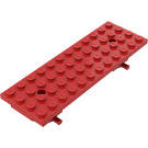 LEGO rouge Auto Base 4 x 12 x 1.33 (30278)
