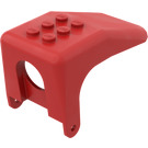 LEGO rouge Auto Roof Hinged Canopée (4468)