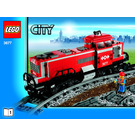 LEGO rouge Cargo Train 3677 Instructions
