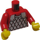 LEGO Rood  Kasteel Torso (973)