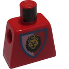 LEGO Rojo Castillo Torso sin brazos (973)