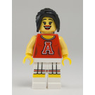 LEGO Rød Cheerleader Minifigur