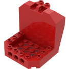 LEGO Red Cockpit Bottom 6 x 6 x 5 (30619)