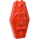 LEGO Rød Coffin Låg - egyptisk  (30164)