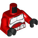 LEGO Rood Commander Fox Minifig Torso (973 / 76382)