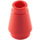 LEGO Red Cone 1 x 1 with Top Groove (28701 / 59900)