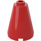 LEGO Red Cone 2 x 2 x 2 (Safety Stud) (3942)