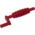 LEGO Red Conveyor Belt Axle with Crank