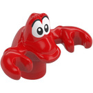 LEGO Rouge Crabe avec Gros Yeux avec Eyebrows (92020)