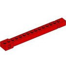 LEGO Rood Kraan Arm Buiten met pinnen (2350 / 47643)