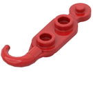 LEGO Red Crane Hook with 4 Studs (3136)