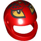 LEGO Red Crash Helmet with Eyes (2446 / 102379)