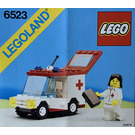 LEGO rouge Traverser 6523 Instructions