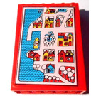 LEGO rot Schrank 2 x 6 x 7 Fabuland mit Map Aufkleber