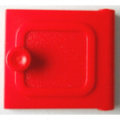 LEGO Red Cupboard Door 2 x 6 x 7 Small (2043)