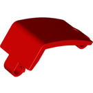 LEGO Red Curved Panel 3 x 6 x 3 (24116 / 35396)