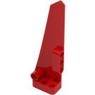 LEGO Rojo Curvo Panel 6 Derecha (64393)