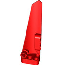 LEGO Red Curved Panel 6 Right (64393)