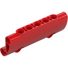 LEGO Rood Gebogen Paneel 7 x 3 (24119)