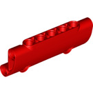 LEGO Red Curved Panel 7 x 3 (24119)