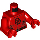 LEGO Rojo Daredevil Minifigura Torso (973 / 76382)