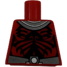 LEGO Red Darth Maul with Mechanical Legs Torso without Arms (973)