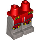 LEGO Rood Deadshot Minifigure Heupen en benen (3815 / 26167)