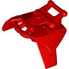 LEGO Red Design Shell 5 x 7 with Ball Pin (92223)