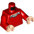 LEGO rot Dick Grayson Minifig Torso (973 / 76382)
