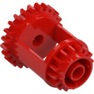 LEGO Rot Differential Zahnrad Casing (6573)