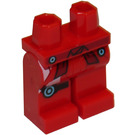 LEGO Rouge Digi Kai Jambes (3815)