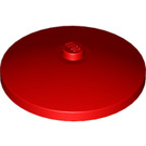 LEGO rouge Dish 4 x 4 (Stud solide) (3960 / 30065)