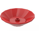 LEGO Red Dish 5 x 5 (6942)