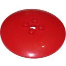 LEGO Rojo Dish 6 x 6 (35327 / 44375)