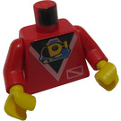 LEGO rot Diver Torso (973)
